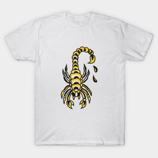 Scorpion Tattoo design tattoo old tattoo dangerous T-Shirt